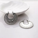 Women's Hoop Earrings Ethnic Tribal Aztec Hippy Dangle Tibetan Valentine's~ Y2X7