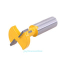 1/2*5/16 Shank Straight T-track T-Slot Router Bit Woodworking Chisel Cutter Tool
