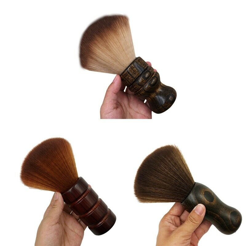Soft Barber Neck Face Duster Brush Cleaning Hairbrush Hair Sweep Brush Salo E8N9