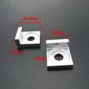 12mm Chain Adjuster Tensioner Block for 125cc Dirt Bike Motorcycle Sliver