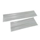 4pcs Wood Grain Car Door Sill Anti Kick Stickers PVC Door Decals (White)