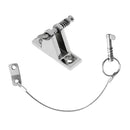 Marine 316 Stainless Steel Bimini Fittings Deck Hinge Quick Release Pin