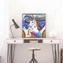 5D DIY Special Shaped Diamond Painting Horse Embroidery Mosaic Craft Kits 30*30