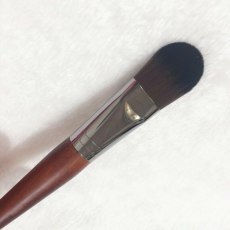 Large Soft Powder Big Blush Flame Brush Foundation Makeup Brush Wood Handle U7E1