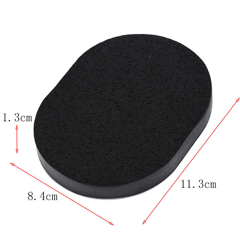 soft bamboo charcoal wash face deep cleaning sponge puff makeup foundation ca Kw