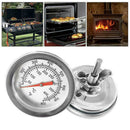 Stainless Steel Barbecue BBQ Smoker Grill Thermometer Temperature Gauge TooS Hn