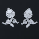 Symmetrical Flower Bud DIY Metal Embroidery Craft Stencil Cutting Die