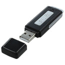 8GB USB Stick Storage Flash Drive Voice Recorder - Black
