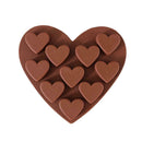 Heart Shape Silicone Cake Mold DIY-Chocolate Soap Molds Cake Form Decoratin U2J5