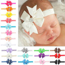 10PC Kid Girl Baby Toddler Infant Flower Headband Hair Bow Band Hair Acces MTD