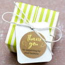 500Pieces Roll Thank You Packaging Sealing Stickers Kraft