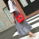 Fashion Women's Canvas Handbag Shoulder Bag Tote Purse Cute Travel Bucket b G1H3
