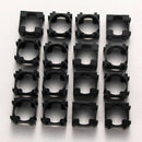 100 X 18650 Battery Cell Holders Safety Spacer Radiating Shell Storage Brackets
