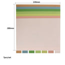 7Pcs/Set Lapping Film Sheets Assortment Precision for Polishing Sandpaper 1