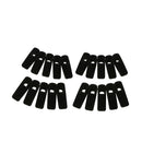 20pcs Black Velvet Clothes Clips/Clothespins/Clothing Clamps/Photo Paper Pegs