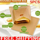 5pcs/set Reusable Perfect Toaster Bag I6X1