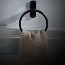 Black Towel Ring,Towel Rack, European Toilet,Circular Towel Hanging Ring, A