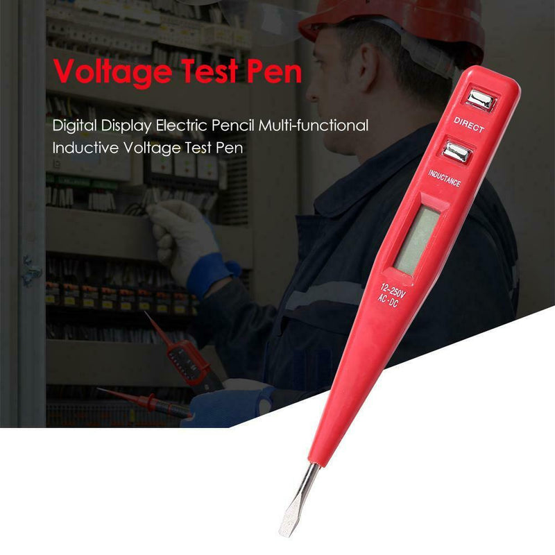 Digital Display Electric Pencil Multi-functional Inductive Voltage Test Pen A