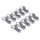 10Pcs Quick decoupling fishing decoupling impact bait Clip BX