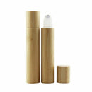 Wooden Refillable Empty Essential Oils Perfume Roller Ball Bottle Containers