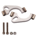 2.5" 2-1/4" inch Exhaust Flange Flat Oval Split Repair Replacements