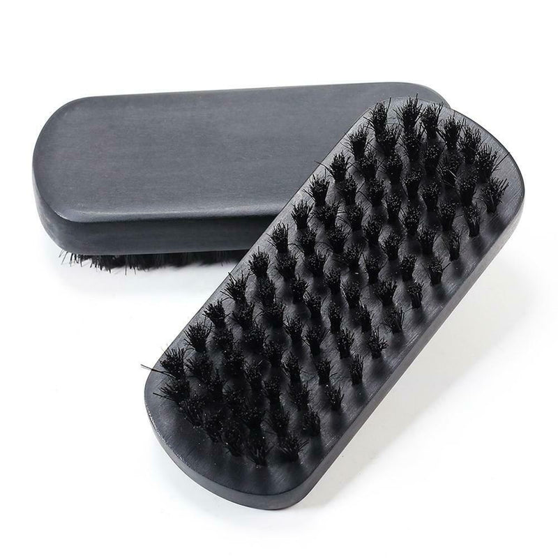 Men Beard Brush Natural Bristle Shaving Comb Face Massage Mustache Brush A