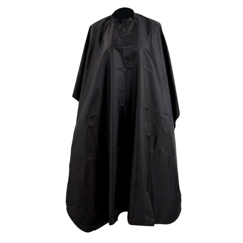 Set Of 2 90x140cm Hairdressing Cape Black Haircut Gown Reusable For Home