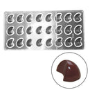 DIY Moon Shaped Polycarbonate Chocolate Molds,Baking And Pastry Tools Plast