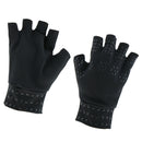 Black Anti-Arthritic Fingerless Gloves Therapy Glove Arthritic Pain Compression
