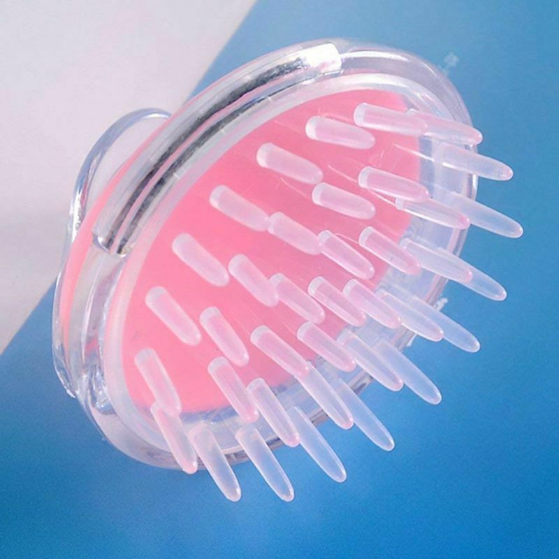 1pc Shampoo Scalp Head Shower Massage Massager Cleaning Clean Scrub Hair Br I2R5