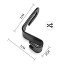 4Pcs Vehicle Car Back Seat Headrest Hook Hanger Uiversal for Bag Handbag