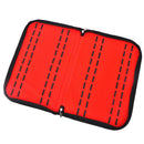 20 Slots/Grids Watch Case with Zipper Velvet Wristwatch Display Storage B`US