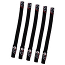 5 Pack Hockey  Chin Strap Loop Style Durable Nylon