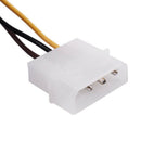 5X(A Dual 4-Pin Molex IDE to 6 Pin PCI-E Graphic Card Power Connector Cabl K1A2)