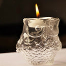 Clear Candle Holder Case Tea Light LED Candle Wax Candle Cup Holder 9cm Dia