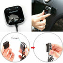1 Handsfree Wireless Bluetooth LCD USB MP3 AUX SD FM-Transmitter Magnet Cars Kit