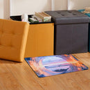Flannel Pipe Sky Non Slip Water Absorbent Carpet Bedroom Door Floor Mat Rug