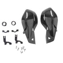 1 Pair Motorcycle 7/8'' 22mm Handlebar Brush Bar Hand Guards Handguard Black