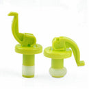 4Pcs/set Novelty Silicone Wine Bottle Stoppers Beer Wine Cork Plug Bottle C