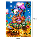 5D DIY Full Drill Diamond Painting Mysterious Garden Cross Stitch Kit Decor
