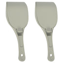 2 x  Hollow and Flip Cover Design Cat Litter Scooper, Non-Stick Free Storage