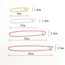 4 Sizes Aluminum Stitch Holders Pins Knit Knitting Needles Crochet Hooks Simple^