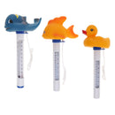 3Pcs/Set Pool Spa Jacuzzi Hot Tub Floating Animal Thermometer F/ C Display