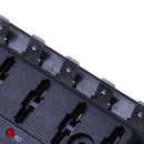 1pcs 10-Way Blade Fuse Box [LED Indicator for Blown Fuse] [Protection Cover