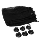 2pcs 50 X 75cm Universal Car Interior Side Window Curtain with Suction Cups A