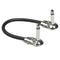 3Pcs 15Cm/ 6In 6.35Mm Male Guitar Effect Pedal Instrument Patch Cable 1/4 I