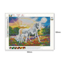 5D DIY Full Drill Diamond Painting Horse Cross Stitch Embroidery Mosaic Kit