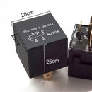 1X DC 12V Car SPDT Automotive Relay 5 Pin 5 Wires Harness Socket 30/40 Amp Kw