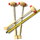 1xDurable Bamboo Massager Back Scratcher Wooden Body Roller Stick Backscratc_kz