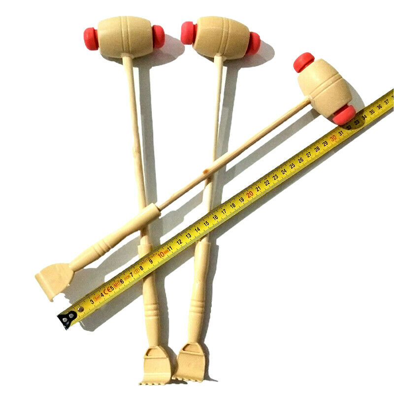 1xDurable Bamboo Massager Back Scratcher Wooden Body Roller Stick Backscratc_kz